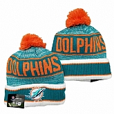 Miami Dolphins Team Logo Knit Hat YD (8),baseball caps,new era cap wholesale,wholesale hats